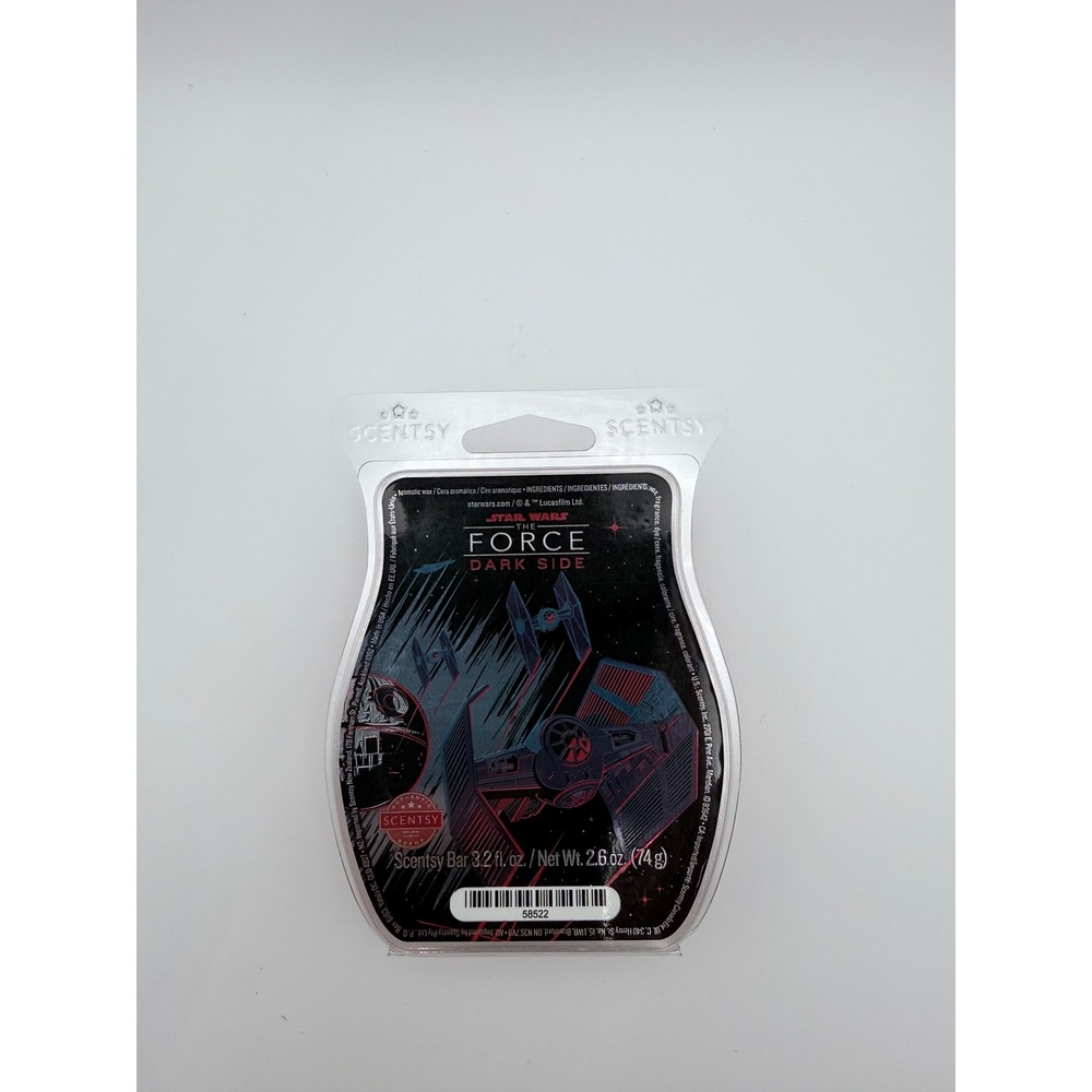 Scentsy Star Wars The Force Dark Side TIE Fighters Wax Bar Home Fragrance